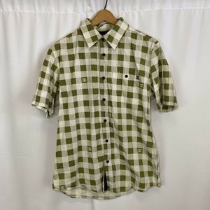 ~~~NEW~~~ DC SHOES YOUTH BOYS KEYS LONG SLEEVE BUTTON SHIRT BLUE MEDIUM 10//12